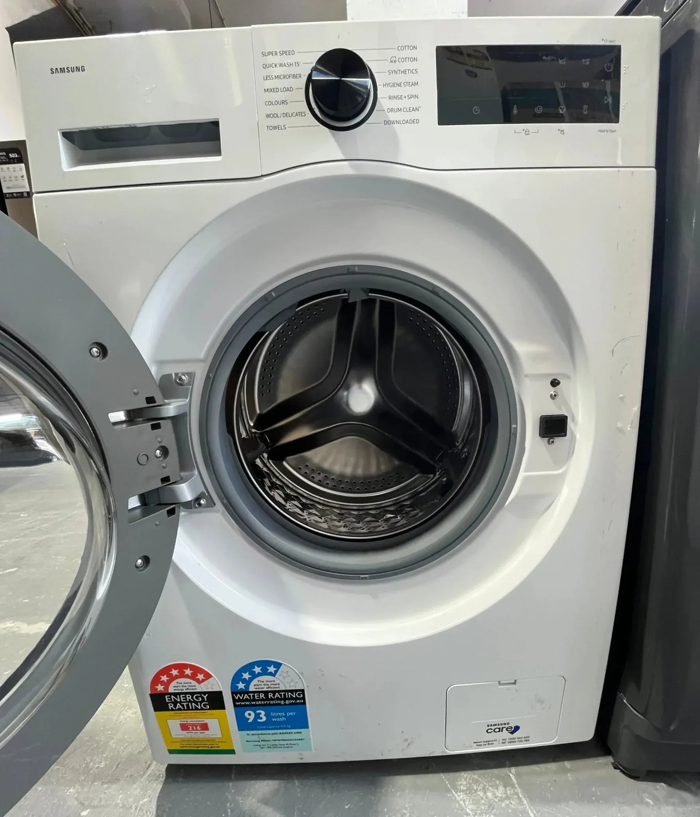 Samsung 9kg Smart Front Load Washing Machine WW90DG5U34AE