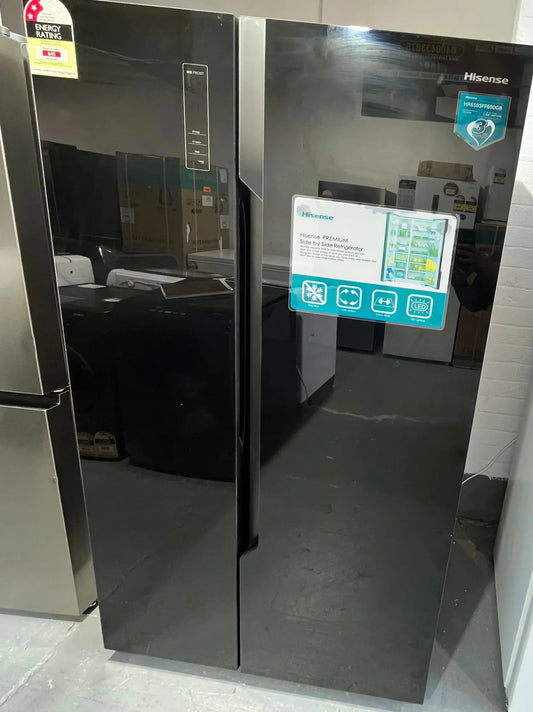 Hisense HR6SBSFF690GW 690L Side by Side Fridge