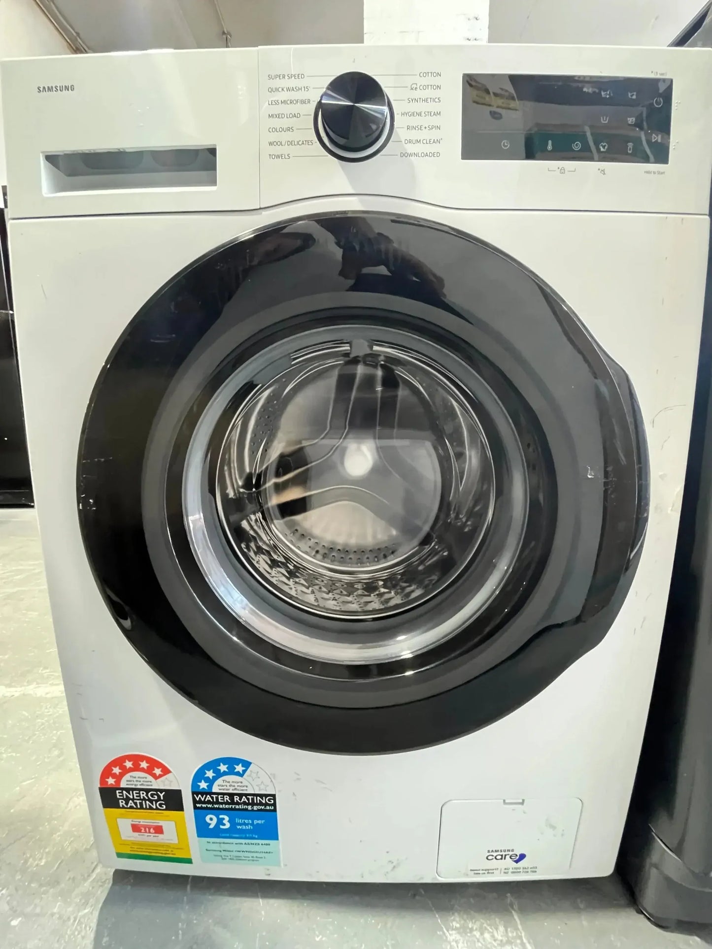 Samsung 9kg Smart Front Load Washing Machine WW90DG5U34AE
